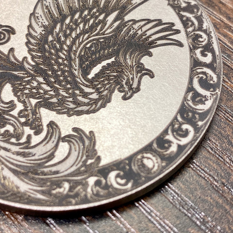 XRP Phoenix | Laser Engraved Medallion