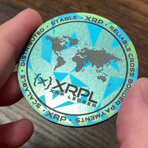 XRP Threads | Laser Engraved Medallion