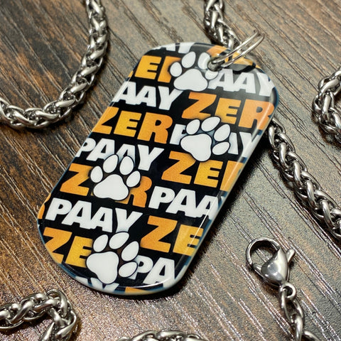 Zerpette | Stainless Steel Sublimated Dog Tag