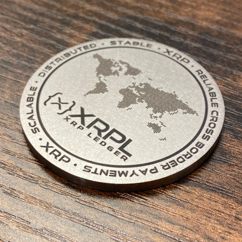 XRP Threads | Laser Engraved Medallion