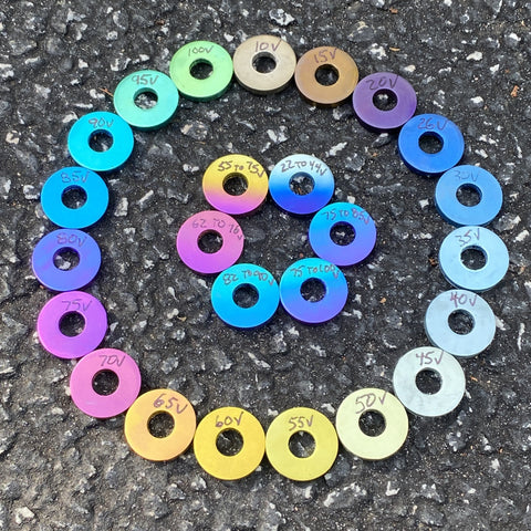 CasinoCoin | Titanium Cut Through Keychain