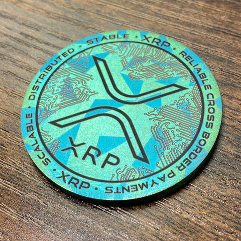 XRP Threads | Laser Engraved Medallion