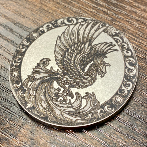 XRP Phoenix | Laser Engraved Medallion