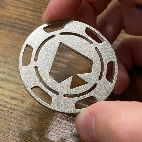 CasinoCoin| Laser Cut Medallion