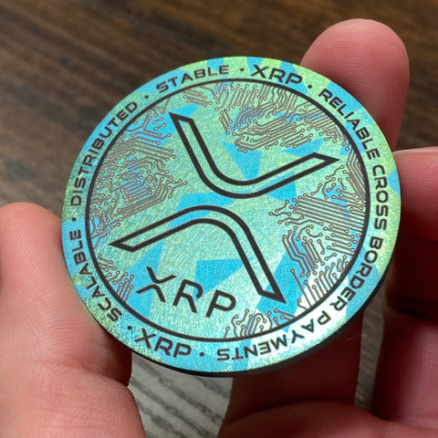 XRP Threads | Laser Engraved Medallion