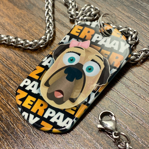 Zerpette | Stainless Steel Sublimated Dog Tag