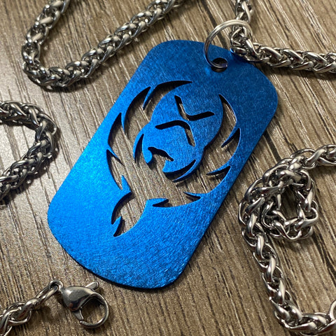 XRP Phoenix | Titanium Cut Through Dog Tag