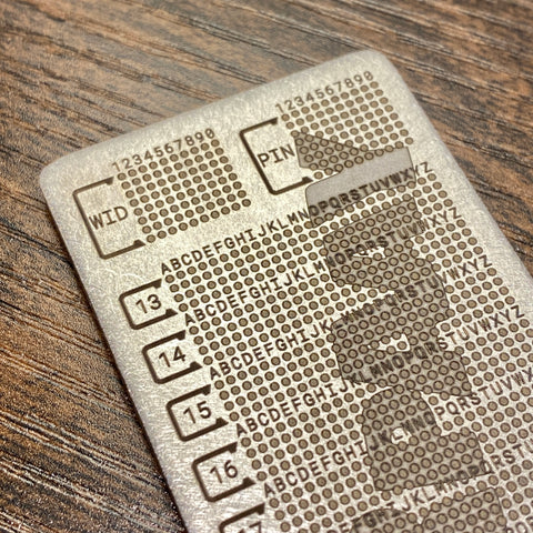 Zerpaay BARKPLATE GUARDIAN | Asset Recovery Key Plate