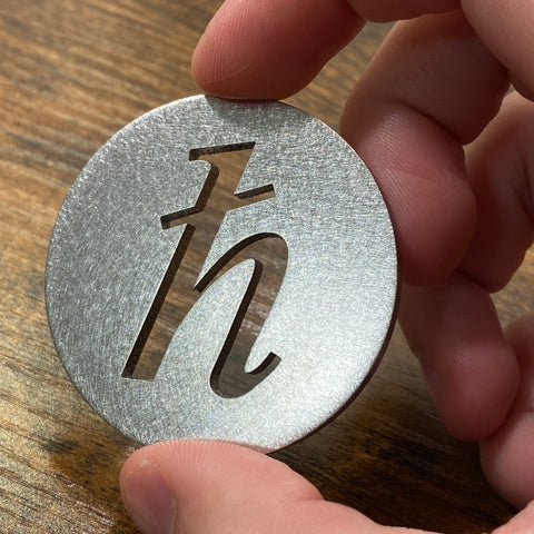 HBAR | Laser Cut Medallion