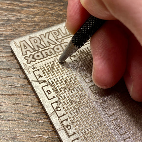 ARKPLATE XAMAN XL | Asset Recovery Key Plate