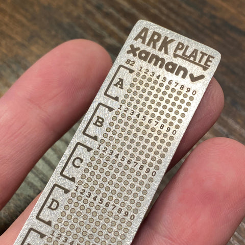 ARKPLATE XAMAN | Asset Recovery Key Plate