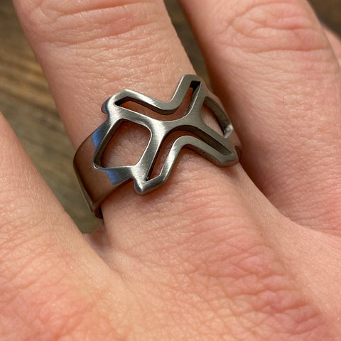 XRP Signet | Titanium Ring