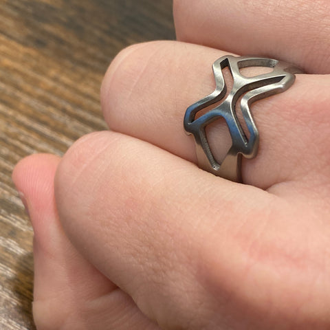 XRP Signet | Titanium Ring