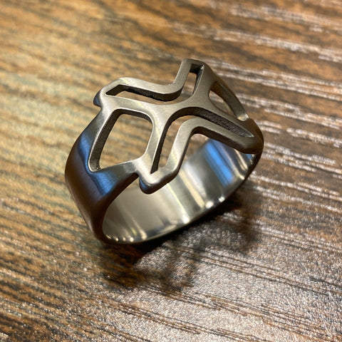 XRP Signet | Titanium Ring