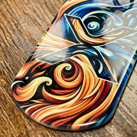 XRP Fire and Liquidity | Stainless Steel Sublimated Dog Tag