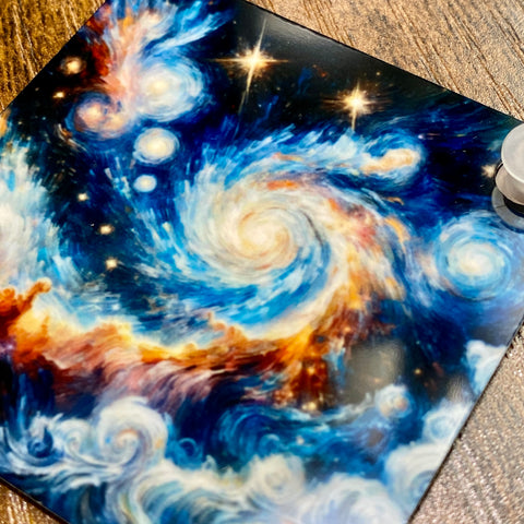 Galaxy | Aluminum Sublimated Keychain