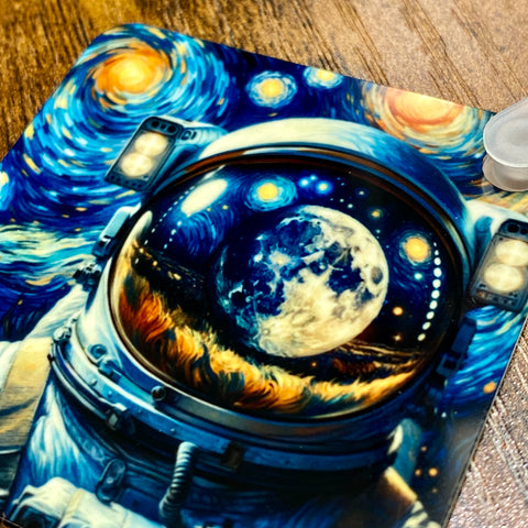 Moon Visor | Aluminum Sublimated Keychain