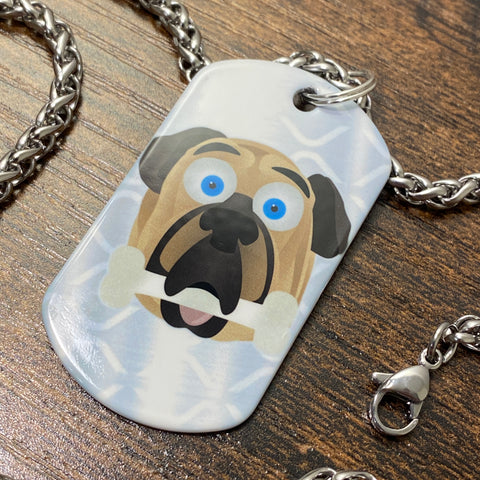 Zerpaay | Stainless Steel Sublimated Dog Tag