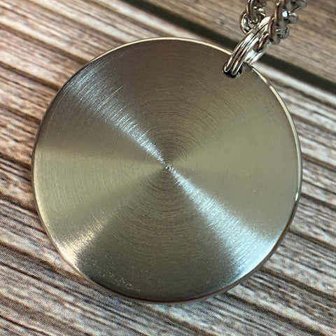 American Flag | Machined Pendant