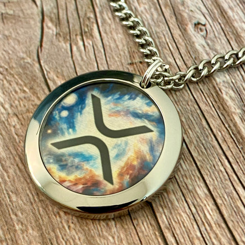 XRP Galaxy | Machined Pendant