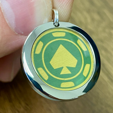 CasinoCoin | Machined Pendant
