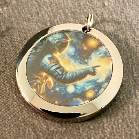 Cosmic Wonder | Machined Pendant