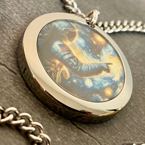 Cosmic Wonder | Machined Pendant