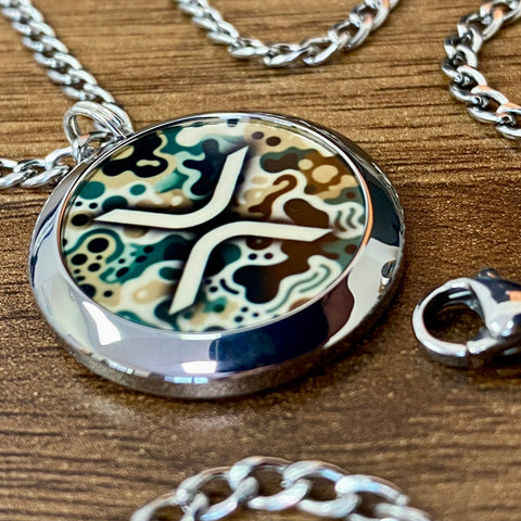 XRP Camo | Machined Pendant