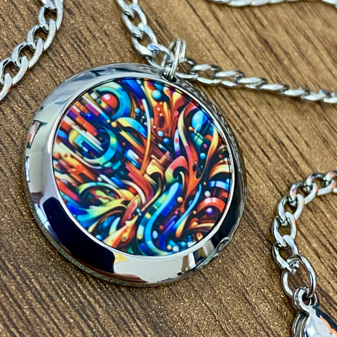 Graffiti | Machined Pendant
