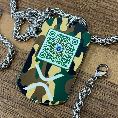 XRDoge Army | Stainless Steel Sublimated Dog Tag