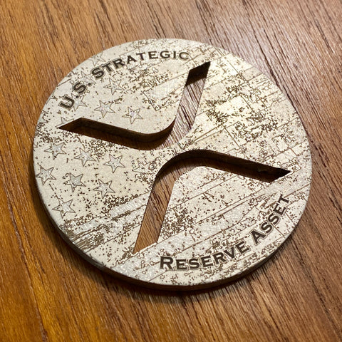 XRP | Laser Cut Medallion