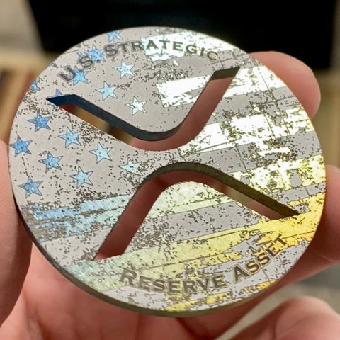 XRP | Laser Cut Medallion