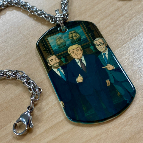 The Dinner | Stainless Steel Sublimated Dog Tag