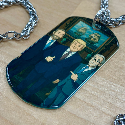 The Dinner | Stainless Steel Sublimated Dog Tag