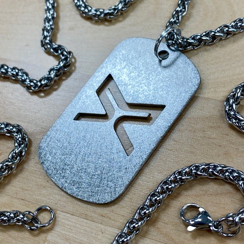 ARMY | Titanium Cut Through Dog Tag