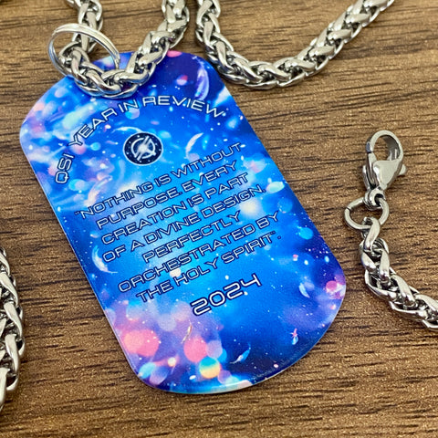 True North | Stainless Steel UV Printed Dog Tag