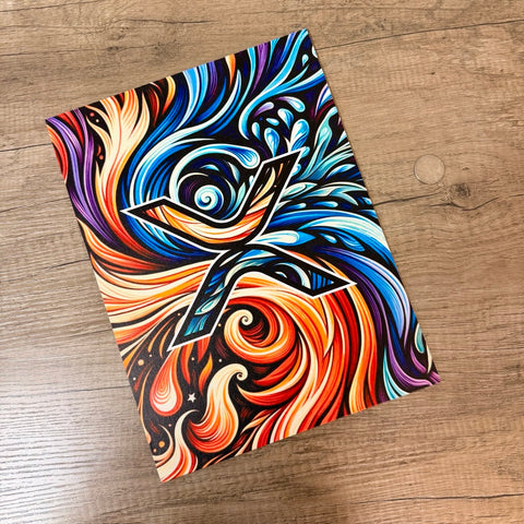 XRP Fire and Liquidity | UV Printed Canvas