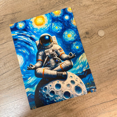 Moon Meditation | UV Printed Canvas
