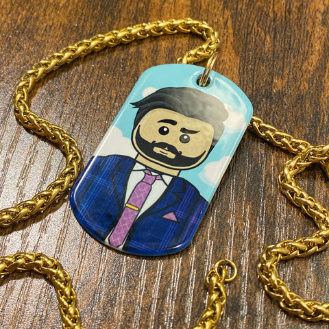 LFGO Avatar | Stainless Steel Sublimated Dog Tag