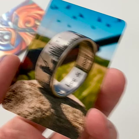 Custom Aluminum UV Printed Magnet