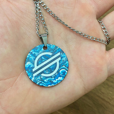 Stellar | UV Printed Titanium Pendant