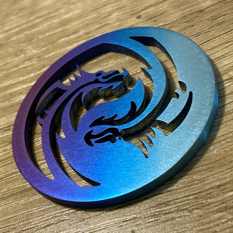 Quantum Dragon Fund (QDF) | Laser Cut Medallion