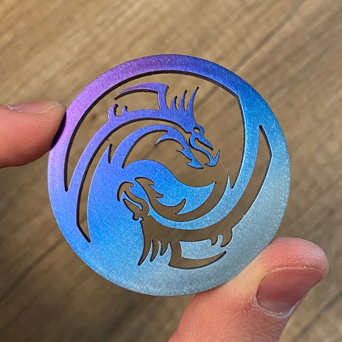 Quantum Dragon Fund (QDF) | Laser Cut Medallion