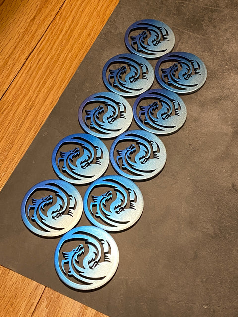 Quantum Dragon Fund (QDF) | Laser Cut Medallion