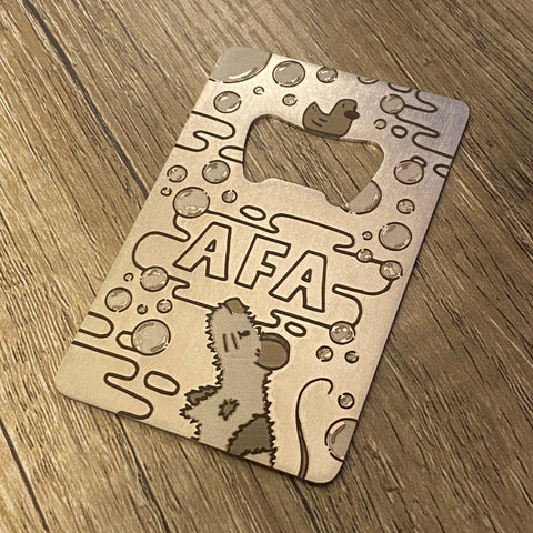 AFA | Bottle Opener Card