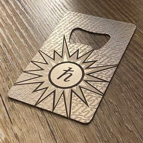 HBAR | Bottle Opener Card