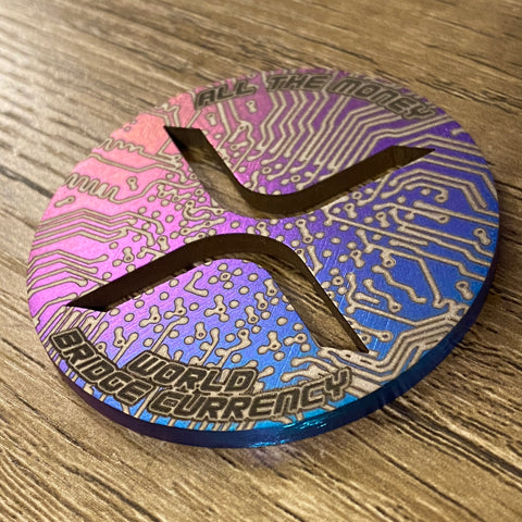 XRP | Laser Cut Medallion