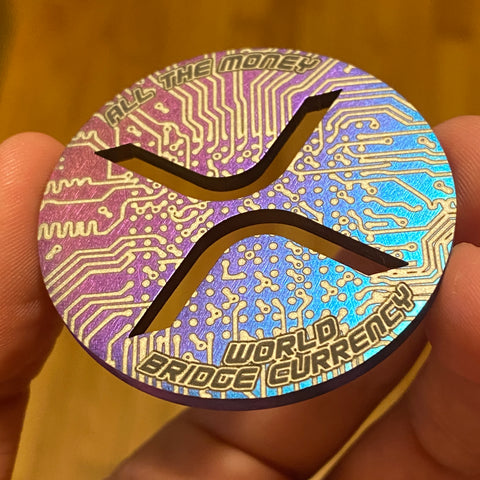 XRP | Laser Cut Medallion