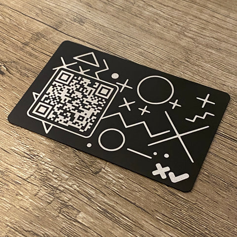 XAMAN Payments | Black Edition Engraved Card