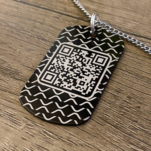 XRP Army | Black Edition Engraved Dog Tag